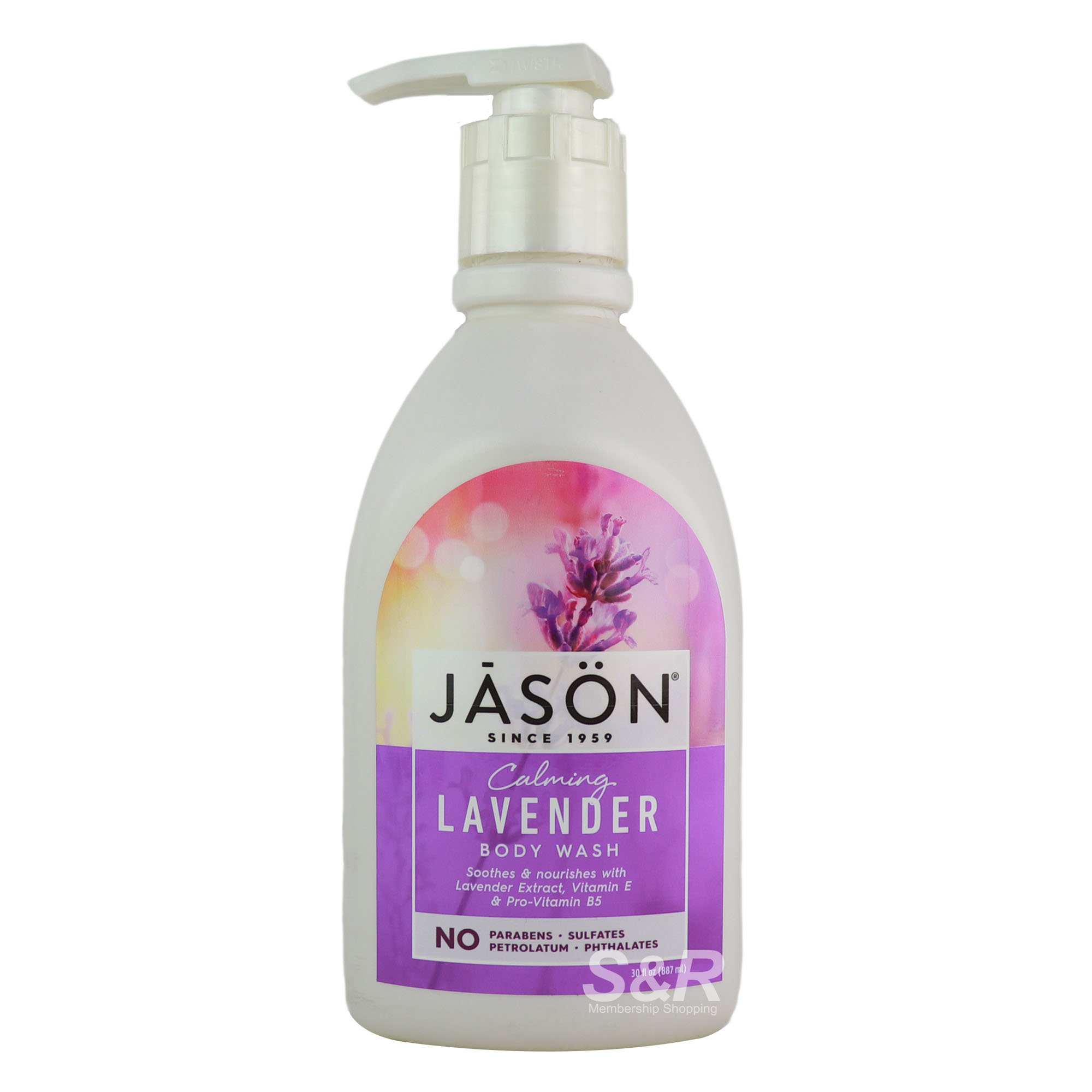 Jason Calming Lavender Body Wash 887mL Jason Calming Lavender Body Wash 887mL